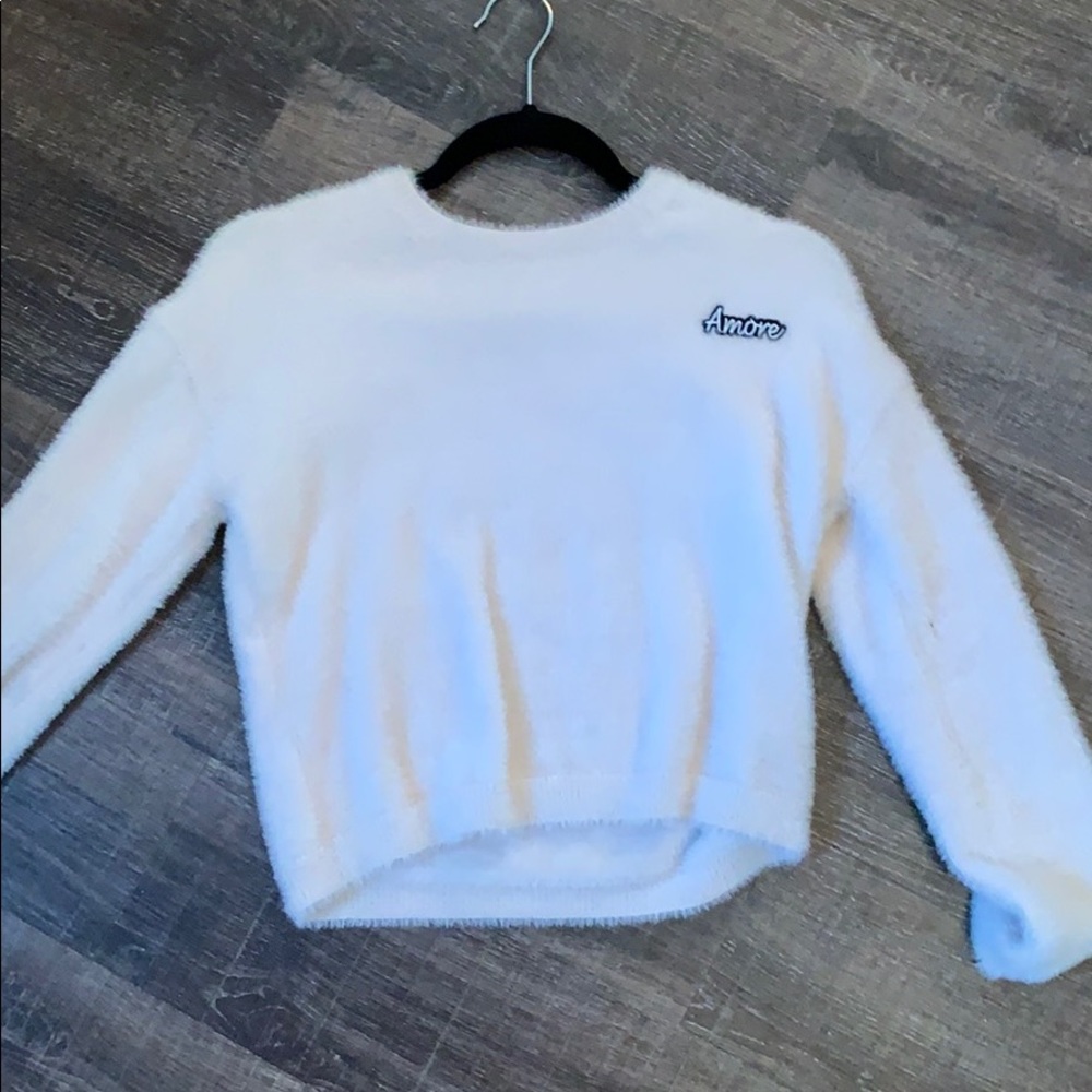 Fuzzy sweater